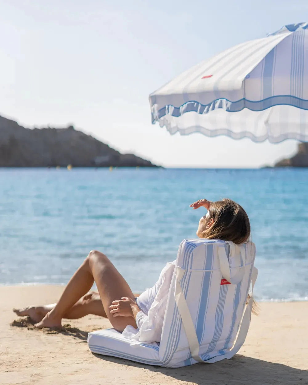 Respaldo de playa premium